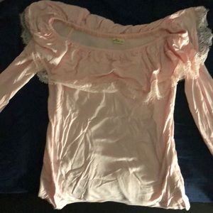 Hollister off the shoulder shirt size s